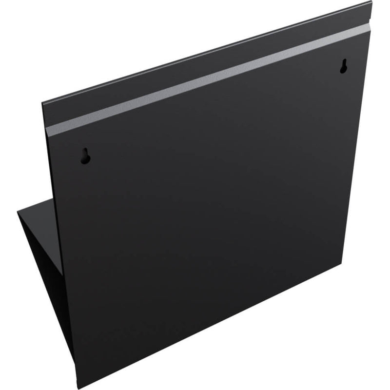 Camino a Bioetanolo da Parete 45x45x15,2 cm Flig Malibù Nero