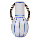 Vaso con Manici 11x9,5x19,5 cm  in Porcellana VdE Tivoli 1996 Egeo