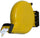 Elimnacode Abreiß-Ticket-Spender 26x18x5 cm Gelb Visel