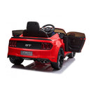 Macchina Elettrica per Bambini 24V con Licenza Ford Mustang Rossa