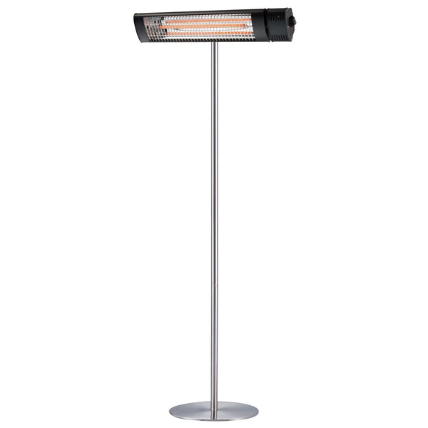 online Infrarot Elektroherd Außenlampe 2000W Sined Caldo IRB Schwarz und Silber