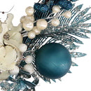 Coroncina plastica sfere  cm Ø26