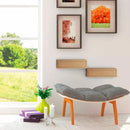 Mensola da Parete 1 Cassetto 45x13,4x23,7 cm in Fibra di Legno Lego Maxi Rovere Scuro