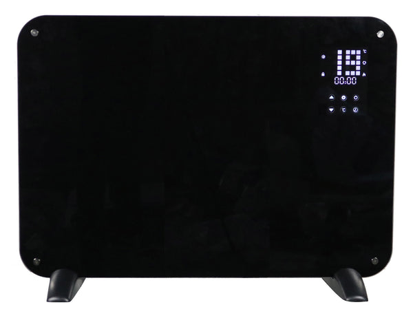 Elektroherd Glasheizplatte 1000W Vannini Leo Schwarz sconto