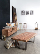 Sgabello Bar Rakel Rame in Legno