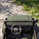 Auto Elettrica per Bambini Fuoristrada Toyota FJ 2 Posti 24 V 122x86x88 cm con Porte Apribili in PP e Metallo Verde Scuro      