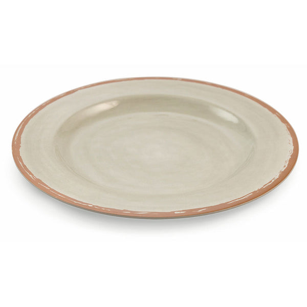 sconto Obstgeschirrservice 6 Stück in Melamin Ø 23cm Villa d'Este Baita Grigio