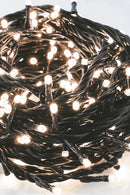 Luci di Natale 300 LED 12m Bianco Caldo da Interno Soriani