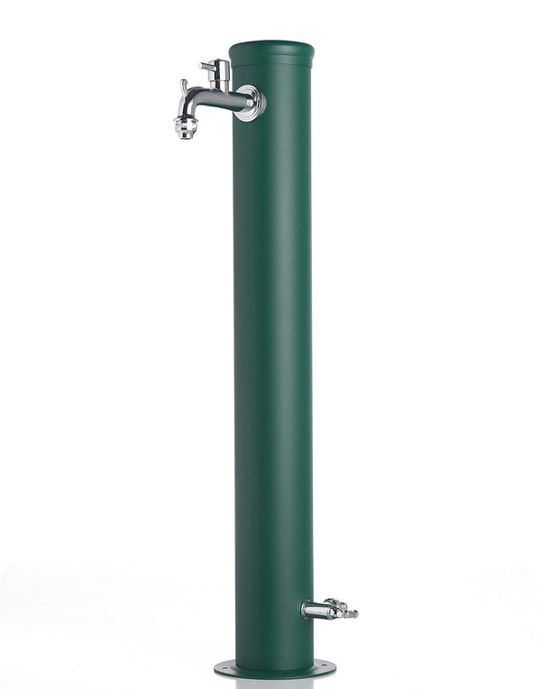 Gartenbrunnen mit Doppelhahn Belfer 42/ARR Grün sconto