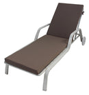 Cuscino per Lettino Prendisole da Giardino 190x57x5 cm in Dralon Allegro Taupe