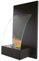 Camino a Bioetanolo da Parete 60x40 cm Karlsen Soave Nero