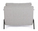 Divano Letto 1 Ripiano Hayden Beige in Tessuto
