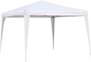 Gazebo da Giardino Pieghevole 3x3m in Alluminio Bauer Rapid Bianco
