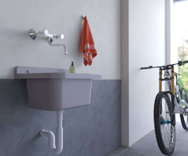 Lavatoio in Polipropilene 13,5l Forlani Pilozzo 50 Grigio Varie Misure