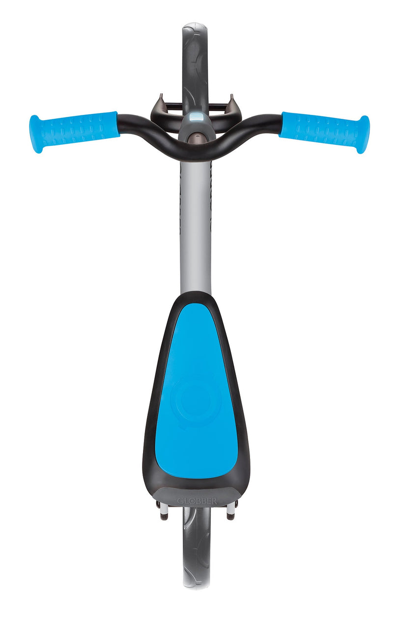 Bicicletta Pedagogica per Bambini 10" Senza Pedali Globber Go Bike Grigio e Blu