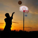 Canestro da Basket Supporto Altezza Regolabile per Esterni Pallacanestro Sport Dunlop