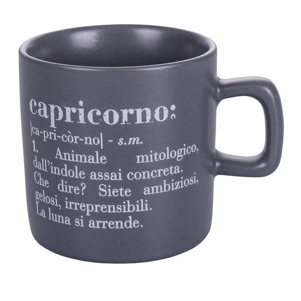 acquista Sternzeichen Kaffeetasse "Steinbock" Ø6x6,5 cm in Bone China Villa D'este Home Tivoli Grey Dove