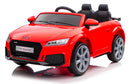 Macchina Elettrica per Bambini 12V Audi TT RS Roadster Rossa