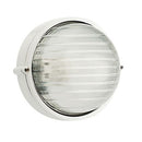Lampada Plafoniera Tonda Grande Colore Bianco per Esterno Linea Industriale Sovil