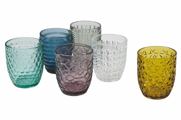 Set mit 6 Wassergläsern aus Glas 300 ml Villa d'Este Home Tivoli Geometries online