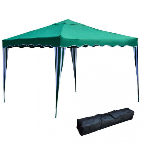 prezzo Faltpavillon 3x3 m in Green Steel