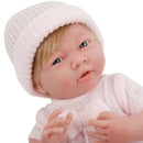 Bambola Bebè Neonato con Pigiama Rosa 38cm JC Toys