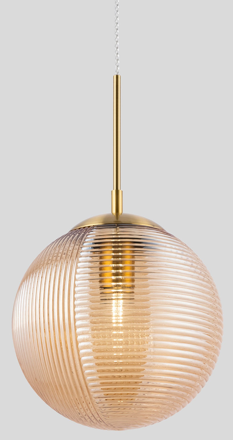 Lampada pendente Pendant in Metallo Lumina Ottone
