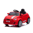 Macchina Elettrica per Bambini Licenza Ufficiale  Fiat 500 10,8V Rosso      