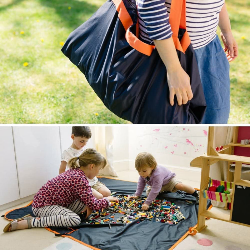 Borsa da Viaggio 70x40 cm 2 in 1 in Nylon