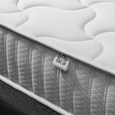 Materasso Memory e Molle Mastrimoniale 160x190 cm H20 Bianco
