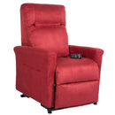 Poltrona Relax Elettrica Dalia con Alzapersona Lift 1 Motore in Microfibra Bordeaux