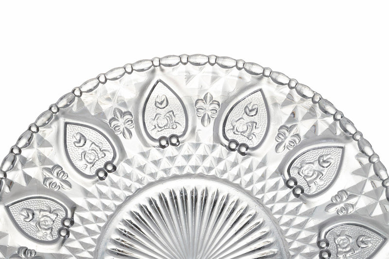 Set 6 Piatti in Vetro Ø17,6 cm Villa d'Este Home Tivoli Imperial