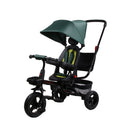Triciclo My Way Passeggino  per Bambini 105,5x52x99 cm Pieghevole Seggiolino Girevole Verde