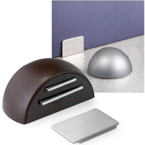 Glänzend brauner selbstklebender magnetischer Türstopper aus Kunstharz Winddichter Türstopper Türstopper  sconto