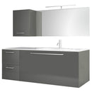 Mobile da Bagno sospeso Samoa 01 Laccato Grigio TFT