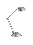 Lampada tavolo da Interno a LED in Metallo Nickel Opaco