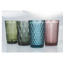 Set 4 Bicchieri Bibita Blend in Vetro VdE Tivoli 1996 4 Colori Differenti