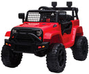Macchina Elettrica per Bambini 12V Fuoristrada Kidfun Kansas Rossa