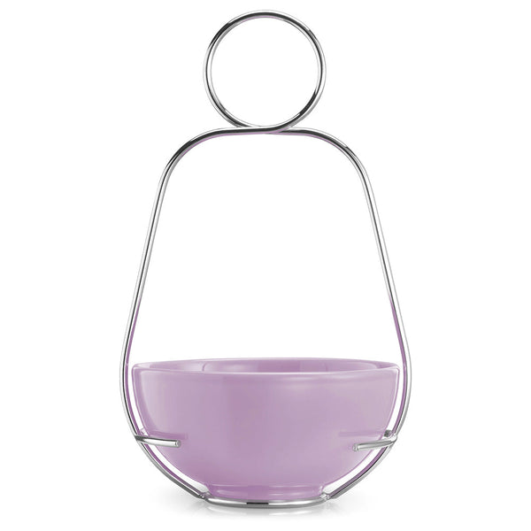 Flieder Kaleidos Aperitifschale aus Steingut und Stahl acquista