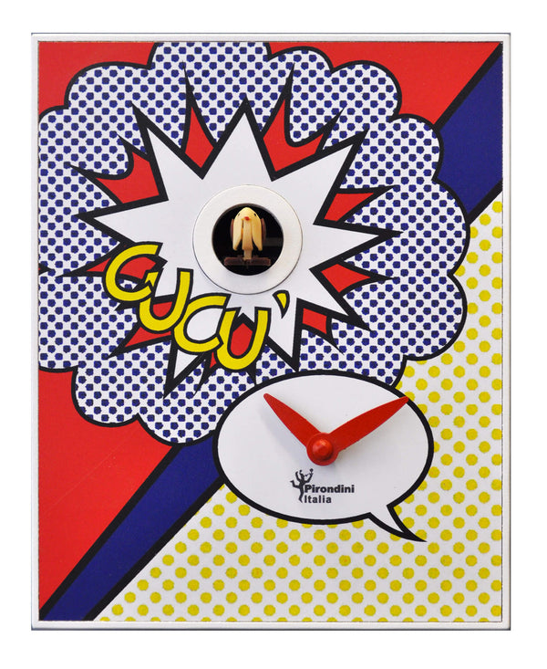 online Wandkuckucksuhr 16,5x20x10cm Pirondini Italia D'Apres Roy Lichtenstein
