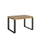 Tavolo Allungabile 130-234x90x77 cm Tecno Quercia Naturale