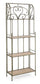 Scaffale 4 Ripiani 59x28x167 cm in Acciaio Guenda Verde Scuro