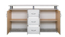 Credenza Nevada 4 ante e 3 cassetti