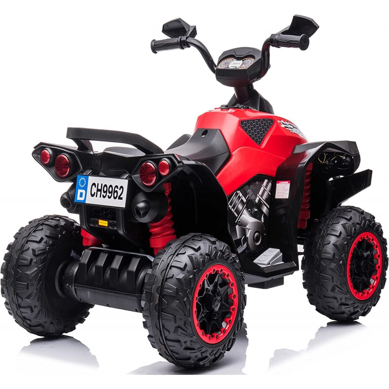 Quad Elettrico per Bambini 12V ATV Speed Rosso