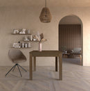 Tavolo Allungabile 90/180x90x75 cm Noce Stelvio e Noce Stelvio   
