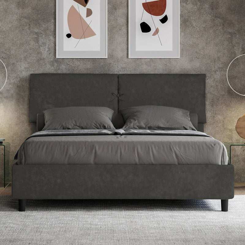 Letto Matrimoniale Mados Grigio Varie Misure