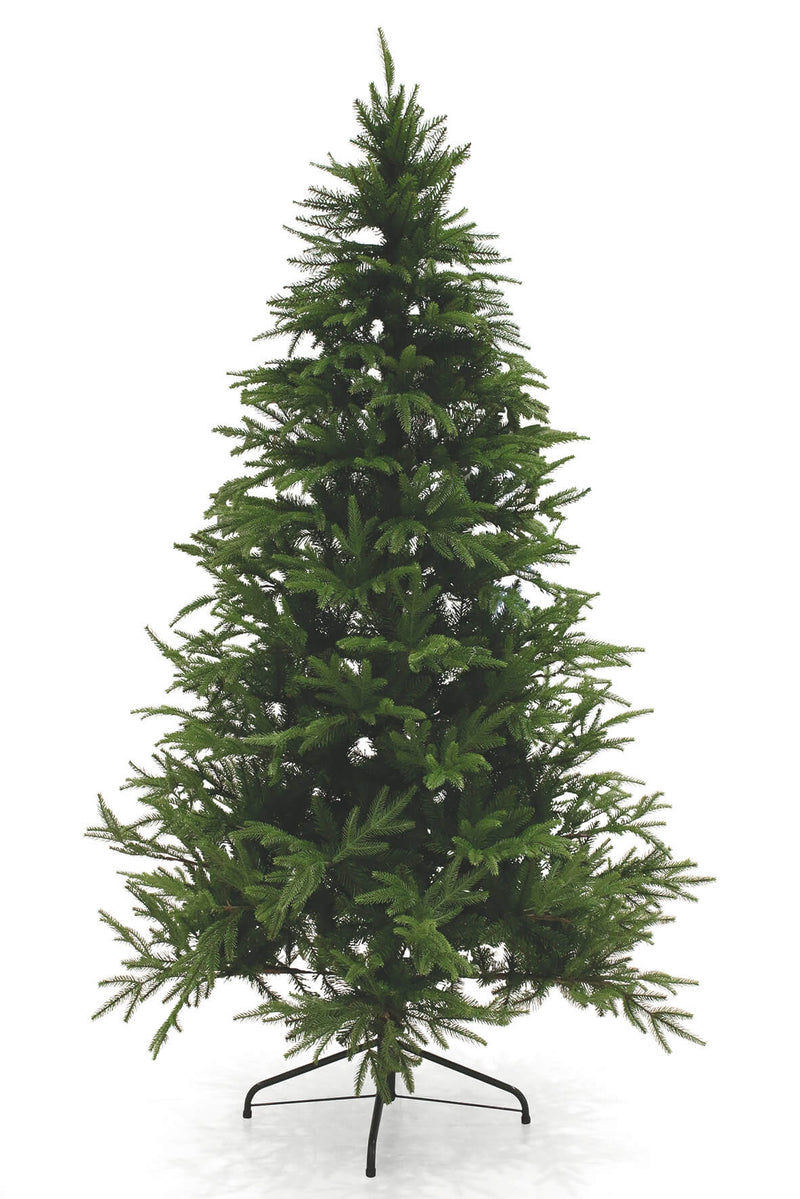 Albero di Natale 2464 Rami Ø120xH228 cm Soriani Oregon Verde
