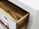 Mobile Duke 80x40x80 h cm in Legno Marrone