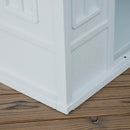 Cuccia per Cani Taglia Media e Grande max 30 kg 84,2x98,2x82 cm in Polipropilene Blu