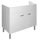 Mobile Sottolavello da Cucina 80x50 cm in Legno Bianco